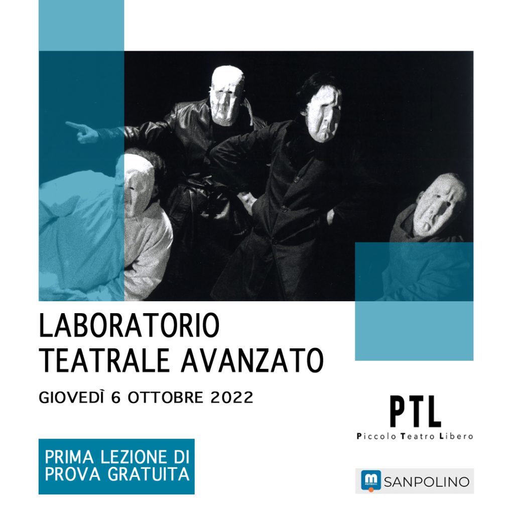 Scuola di Teatro a Brescia. Scuola d'arte drammatica. Piccolo Teatro Libero. Laboratori di formazione Teatrale per adulti.